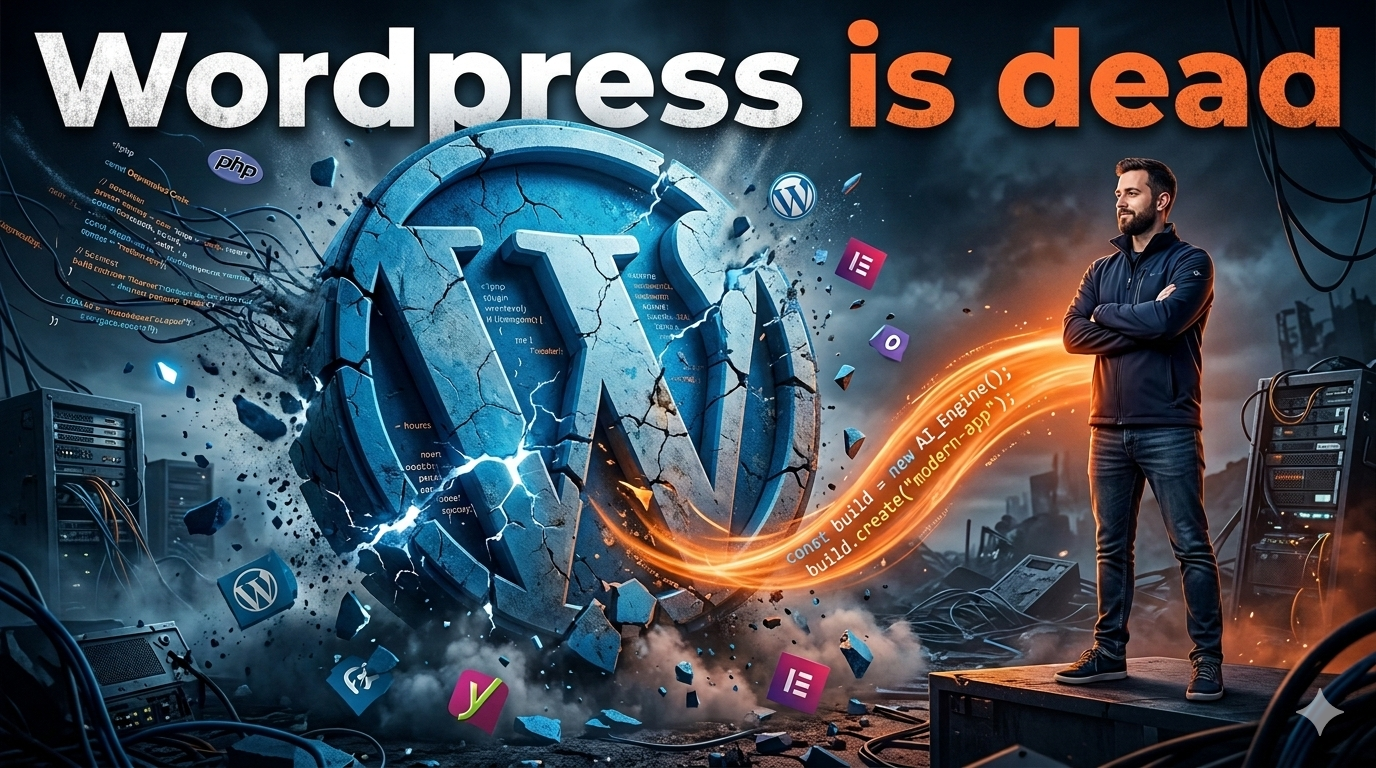 Vibe Coding Is Killing WordPress (And Honestly, Good Riddance)