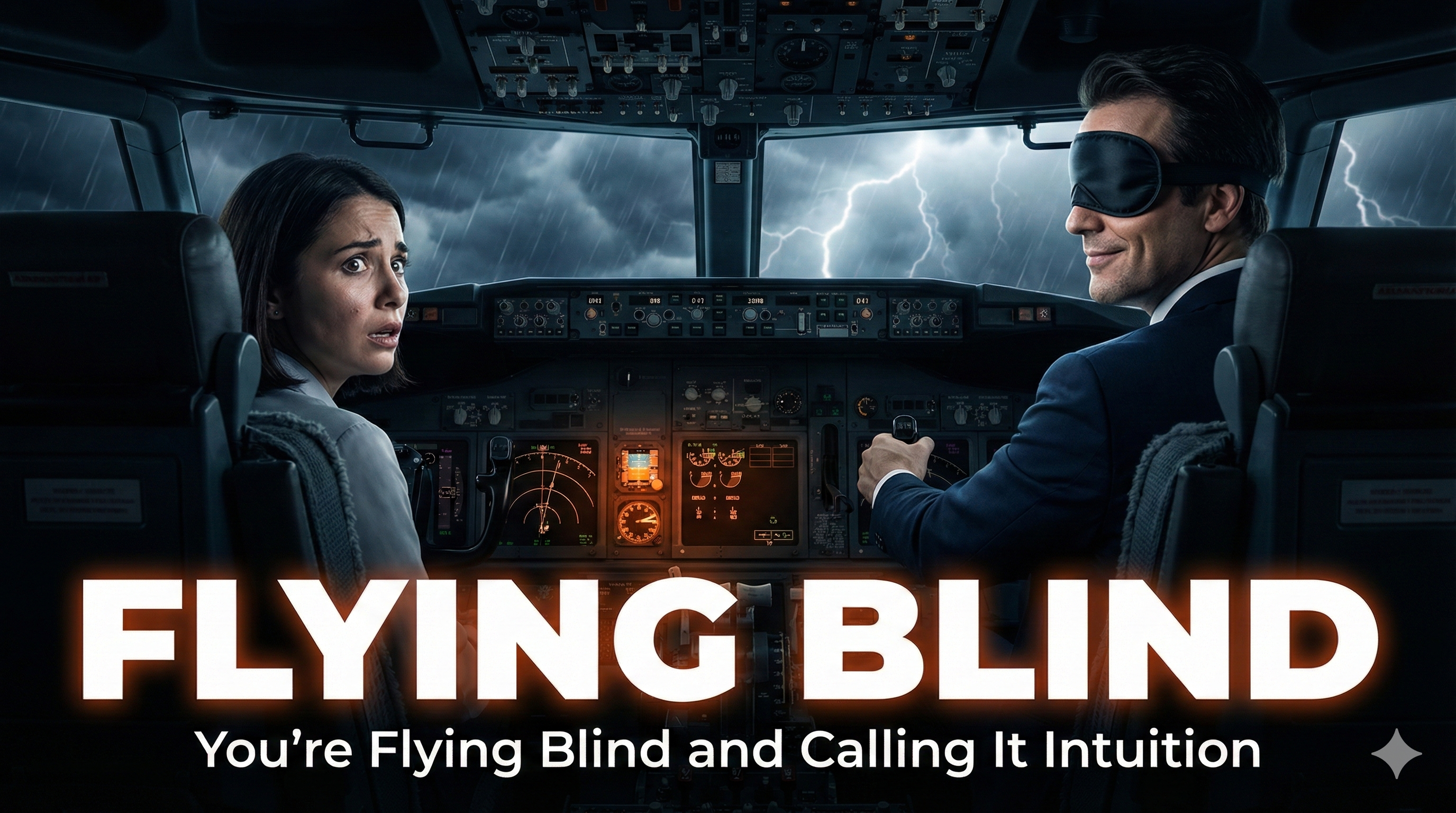 You're Flying Blind and Calling It Intuition