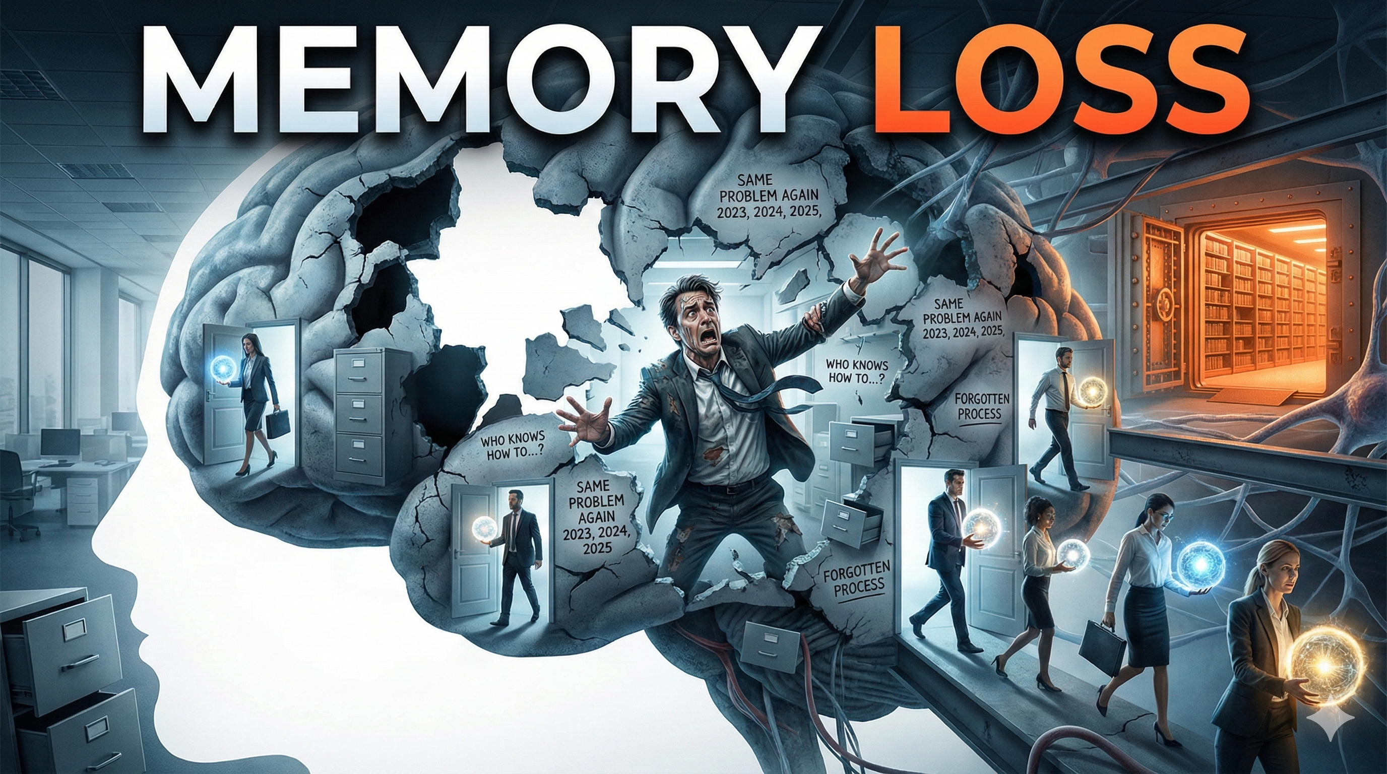 Your Business Has Alzheimer's (And You're the Only Memory It Has)